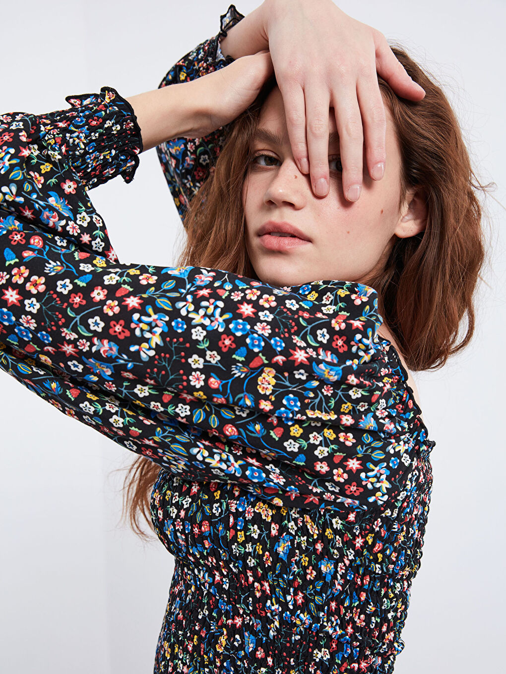 Floral Viscose Blouse-1