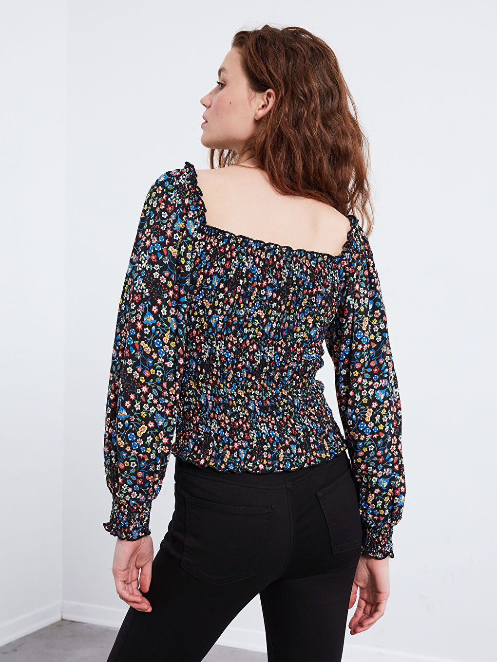 Floral Viscose Blouse-6