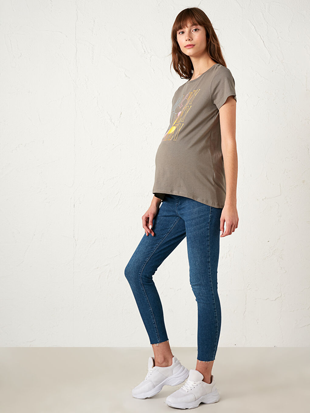 LCWAIKIKI Maternity Bilek Boy Mercury Skinny Hamile Jean Pantolon -0WCV69Z8-309
