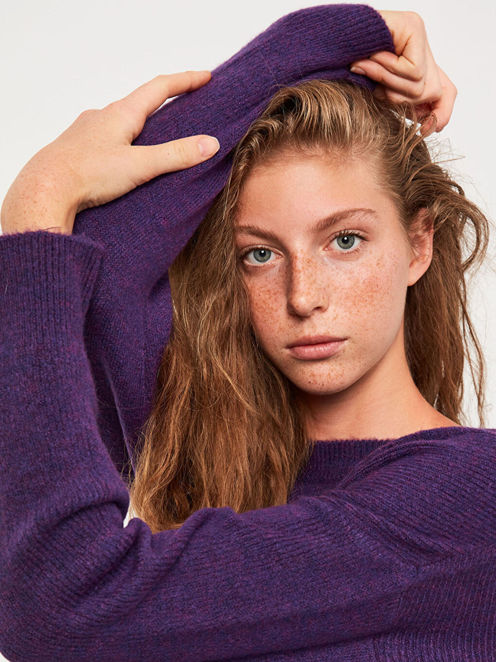 Crew Neck Knitwear Sweater-1