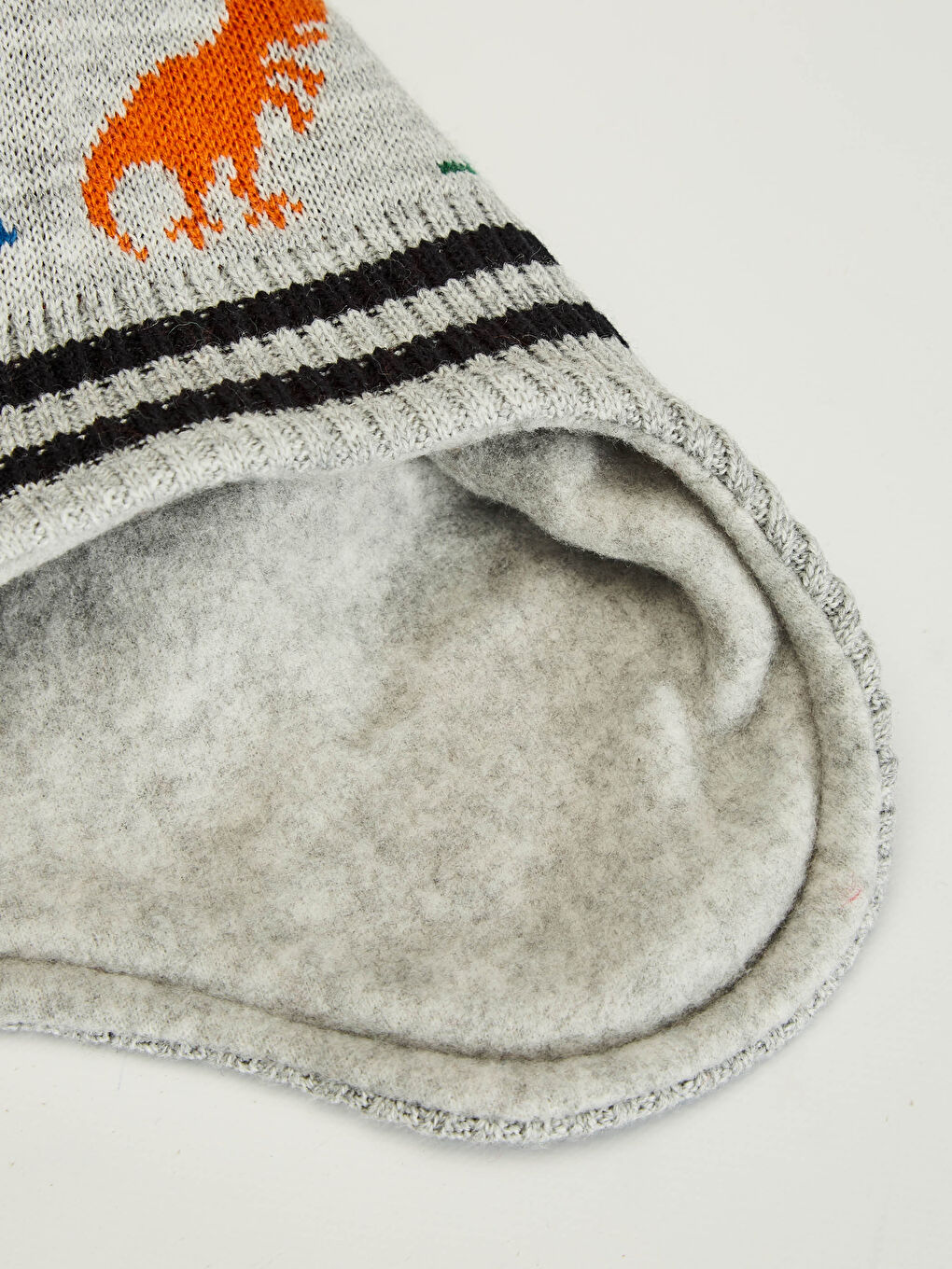 ბიჭების დინოზავრის ნაქარგი პომპომიანი ბინი-4