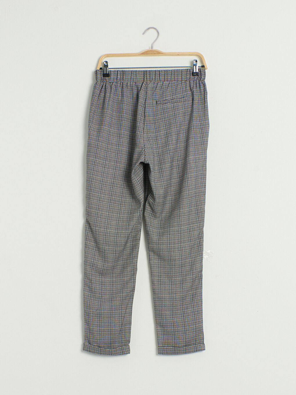 LCW Vision Ankle Length Chequered Carrot Fit Trousers -0WCY76Z8-LKX