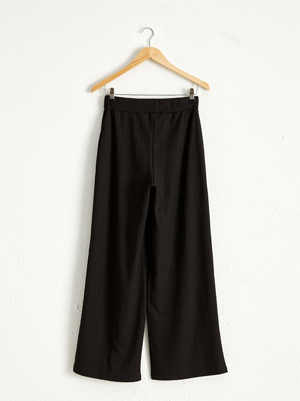 Elastic Waist Palazzo Pants-2