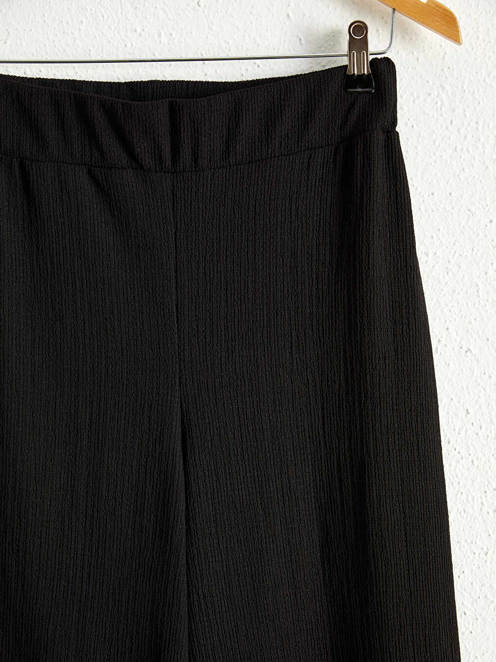 Elastic Waist Palazzo Pants-3