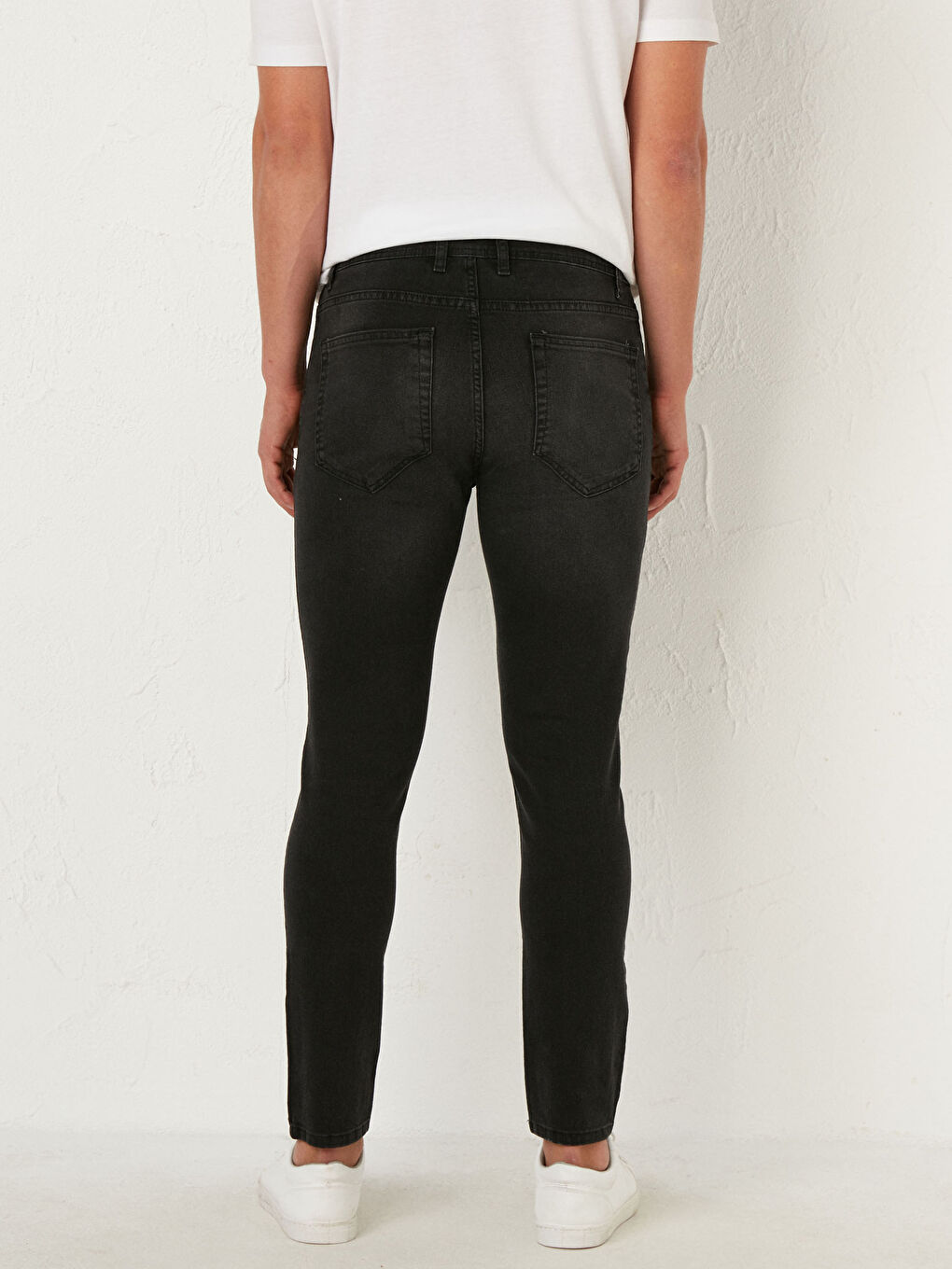 Siyah 760 Skinny Fit Jean Pantolon-1