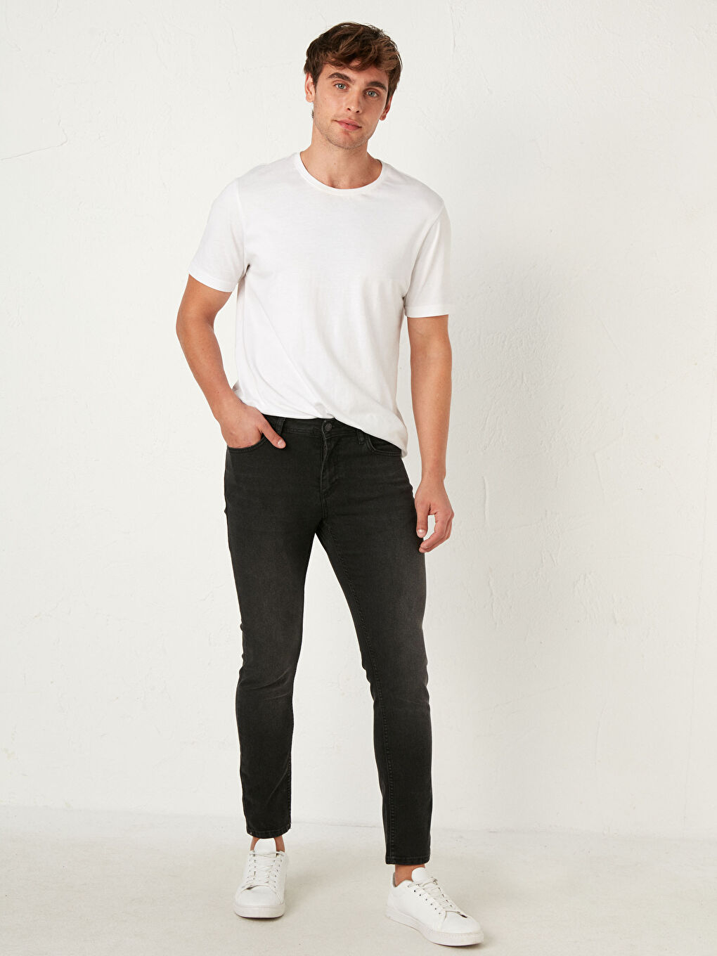 Siyah 760 Skinny Fit Jean Pantolon-2