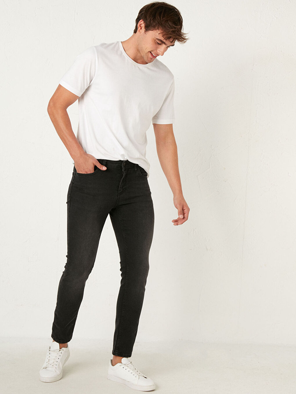 Siyah 760 Skinny Fit Jean Pantolon-3