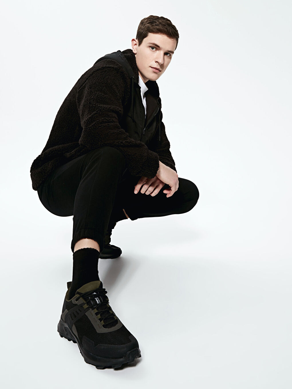 Siyah Erkek Trekking Ayakkabı