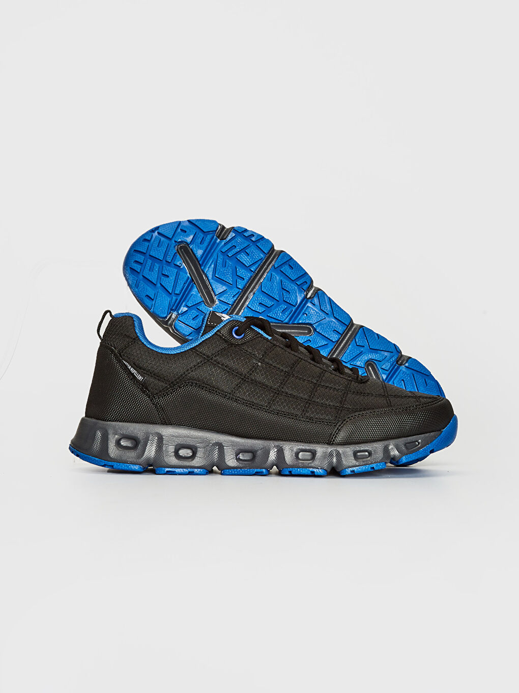 Siyah Erkek Bağcıklı Trekking Ayakkabı-2