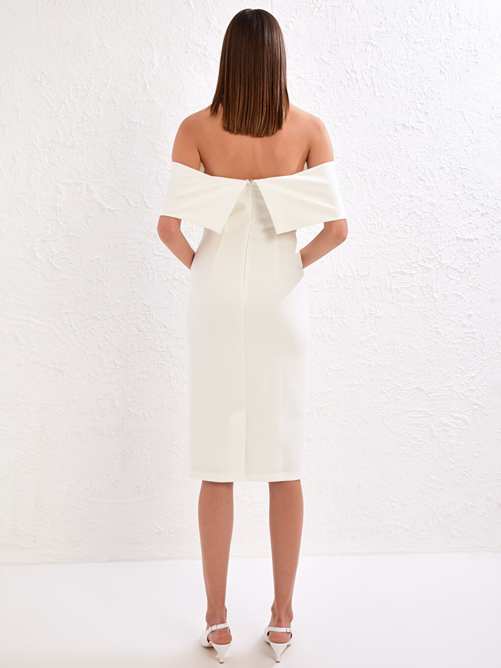 Robe Crayon Épaules Dénudées Save The Date-4