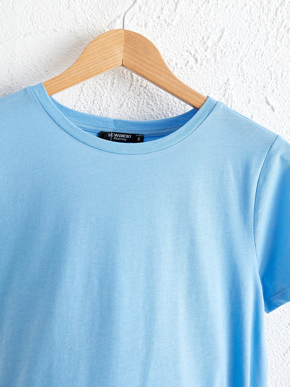 Plain Cotton Maternity T-shirt-4