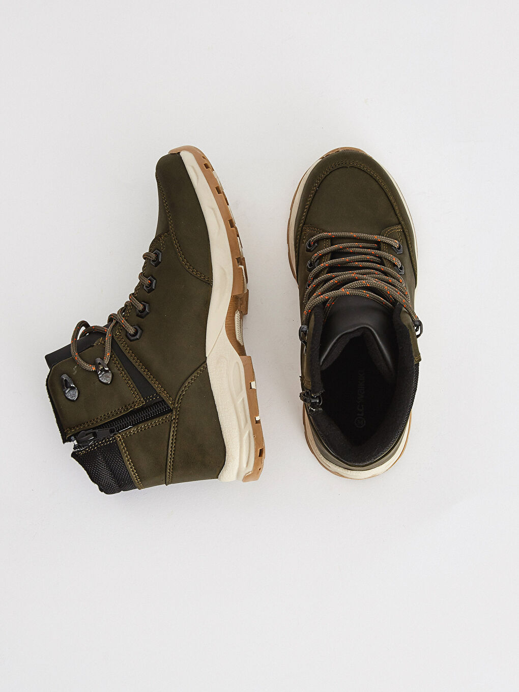 Haki Erkek Çocuk Trekking Bot-4