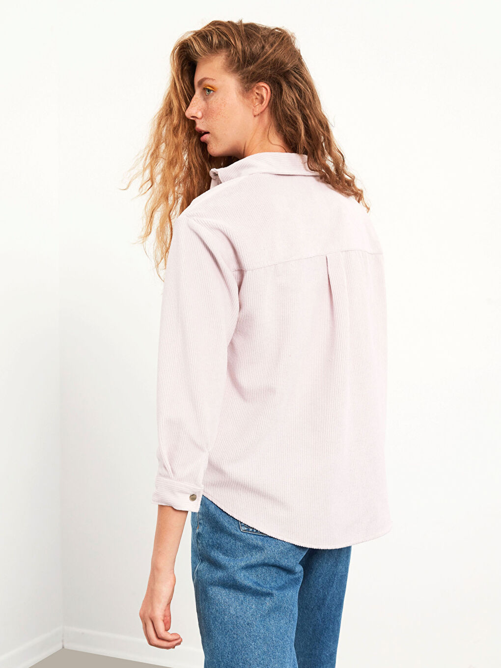 Velvet Shirt with Pocket-7