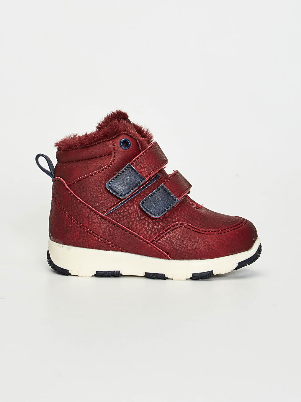 Baby Boy Hook and Loop and Fur Lined Boots