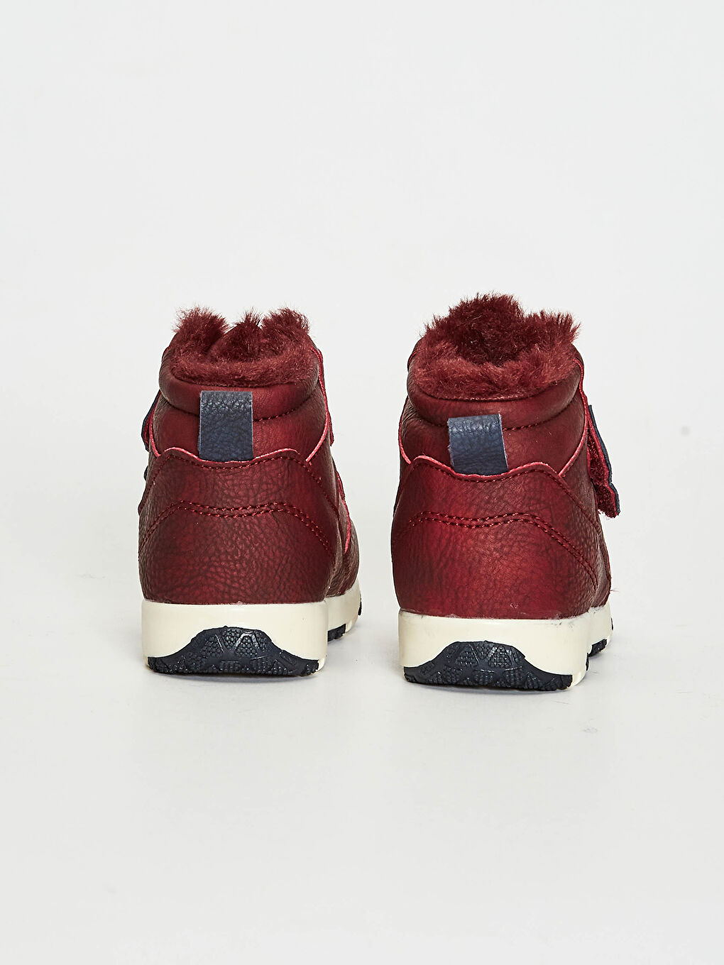 Baby Boy Hook and Loop and Fur Lined Boots-4