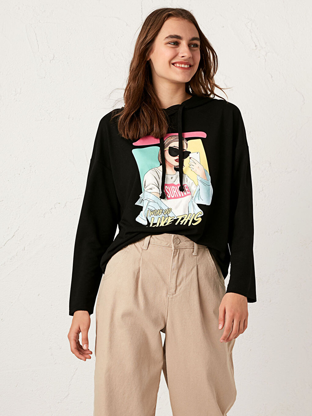 Худи с принтом-3