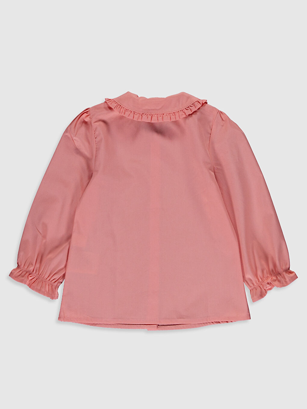 Chemise en popeline pour bébé fille-1