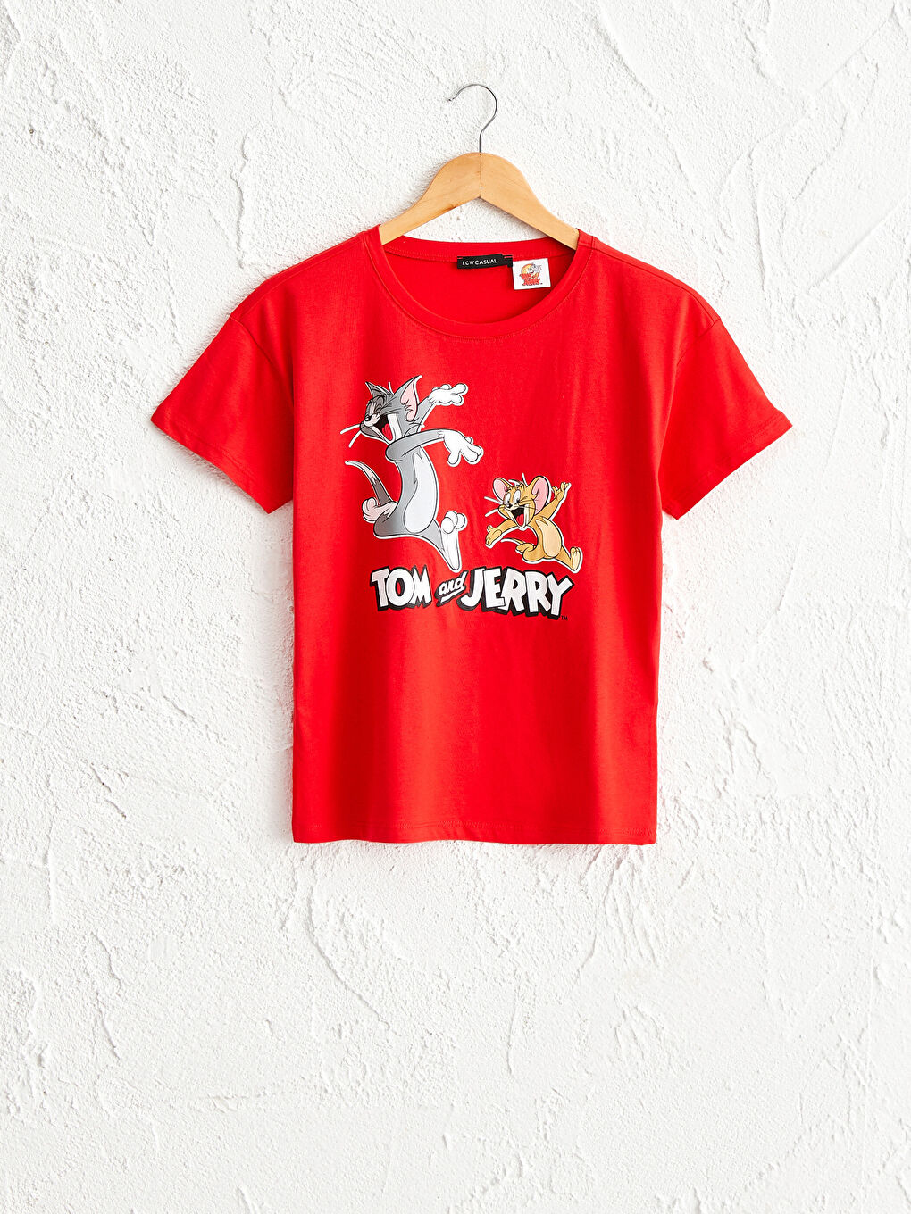 Tom and Jerry Printed Cotton T-Shirt