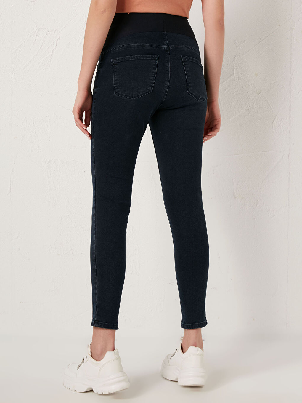 Ankle Length Mercury Skinny Maternity Jean Pants-2