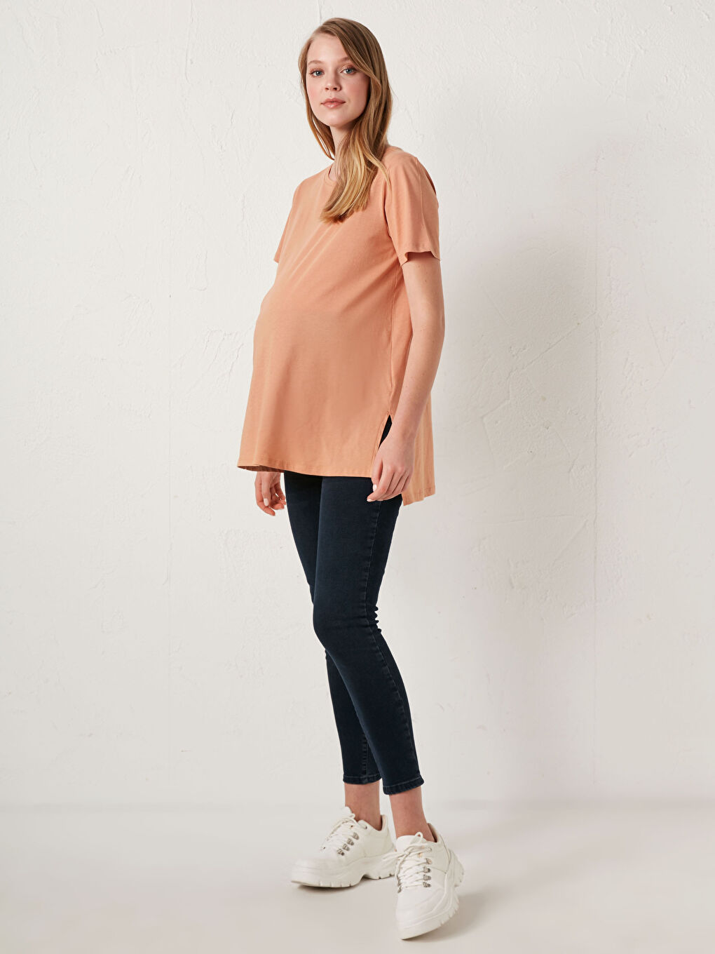 Ankle Length Mercury Skinny Maternity Jean Pants