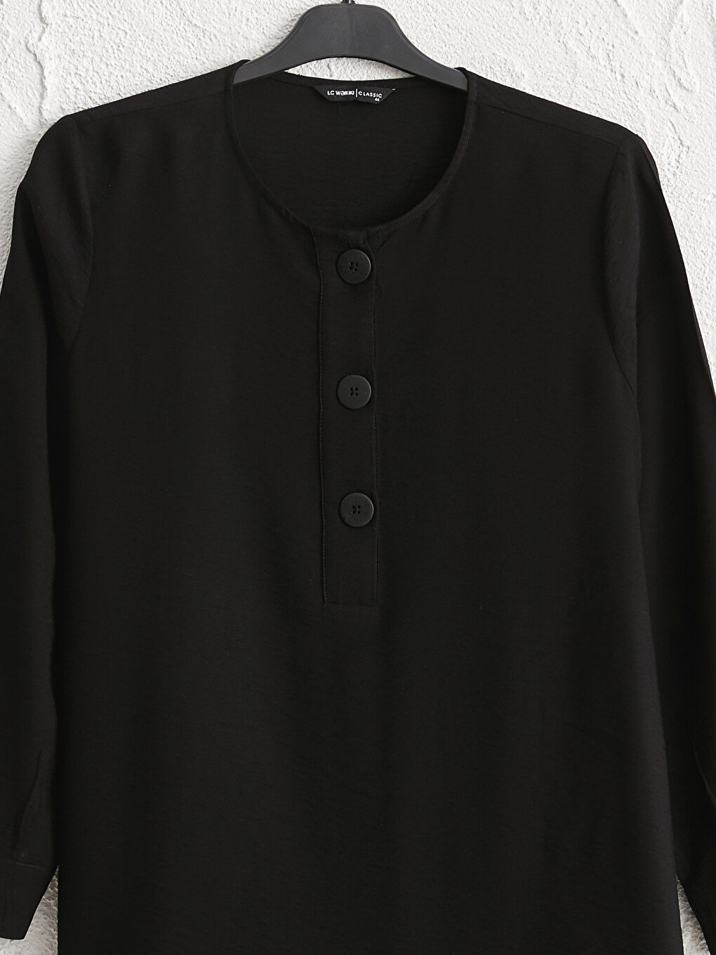 Crew Neck Long Sleeve Women's Tunic-4