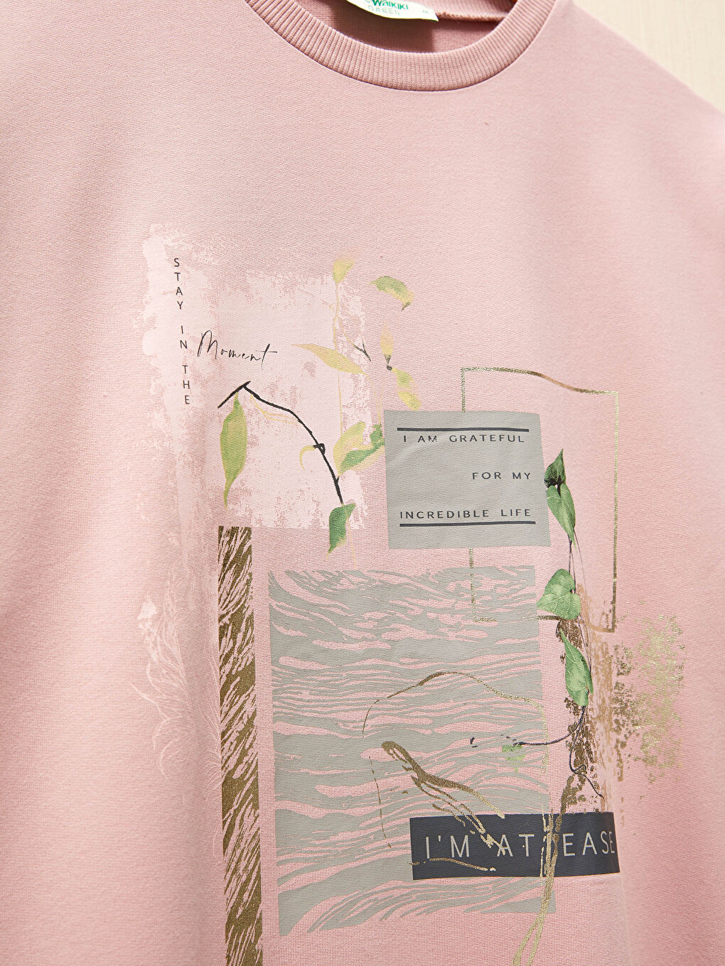 Printed Women's Sweatshirt Tunic