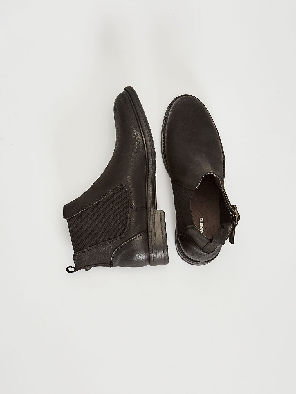 Мужские ботинки челси с ремешком-3