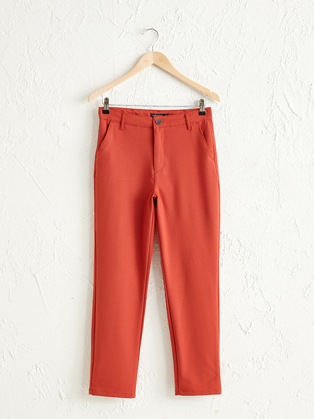 Pantalon Taille Haute Poly Viscose