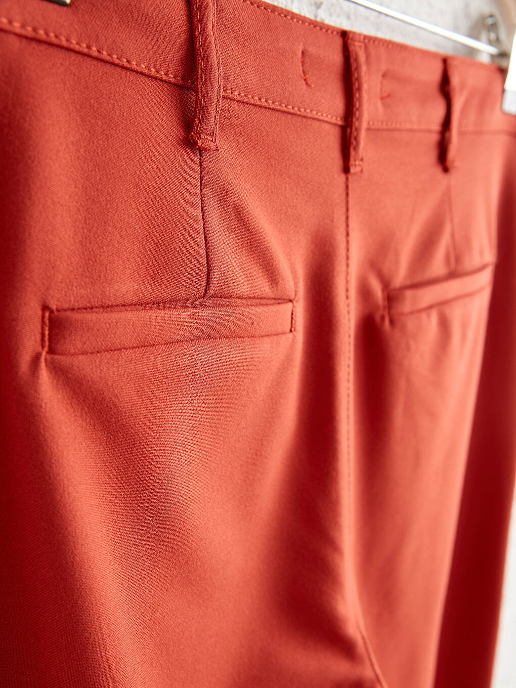 Pantalon Taille Haute Poly Viscose-3