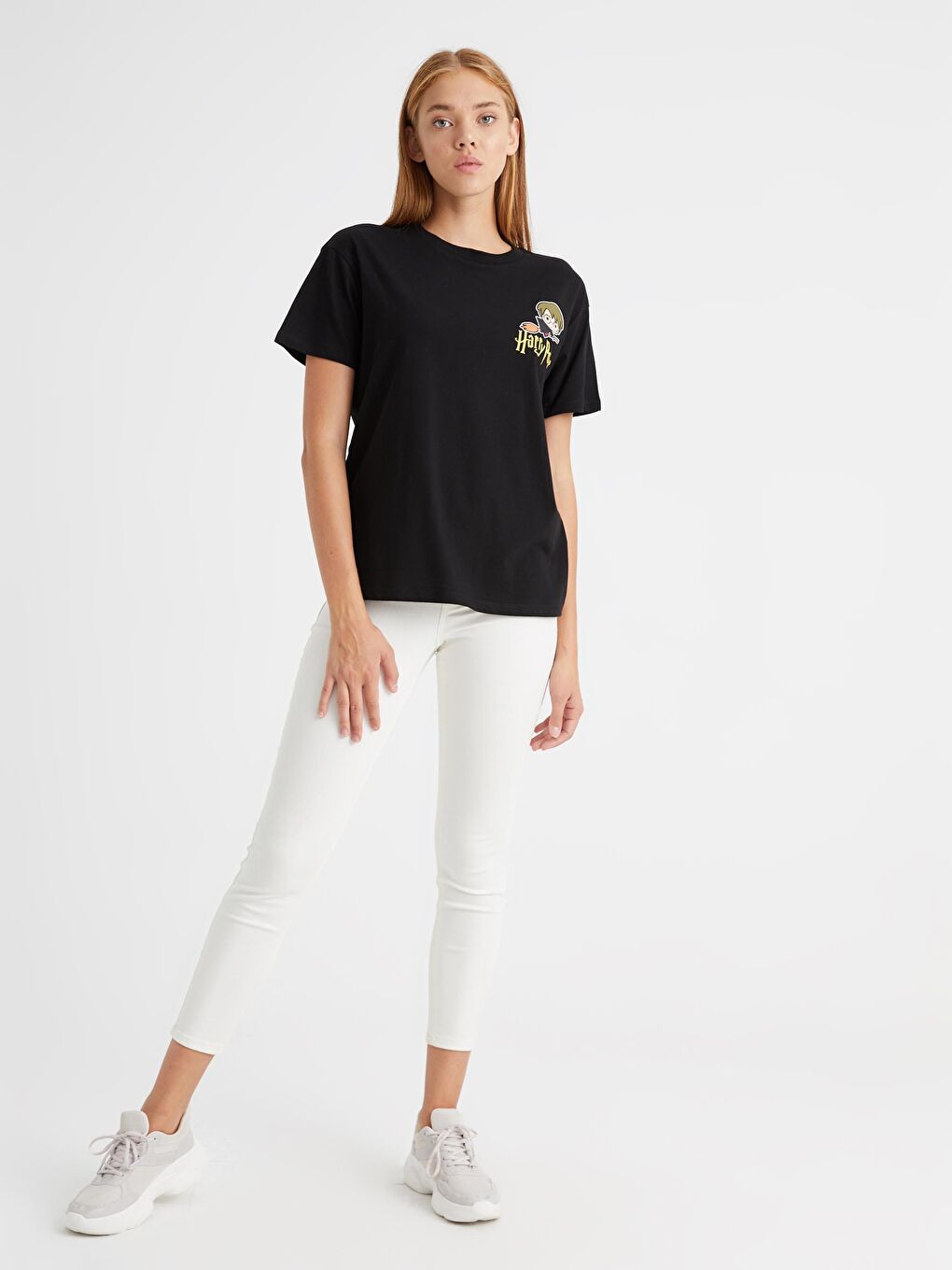 Harry Potter Printed Cotton T-Shirt-2