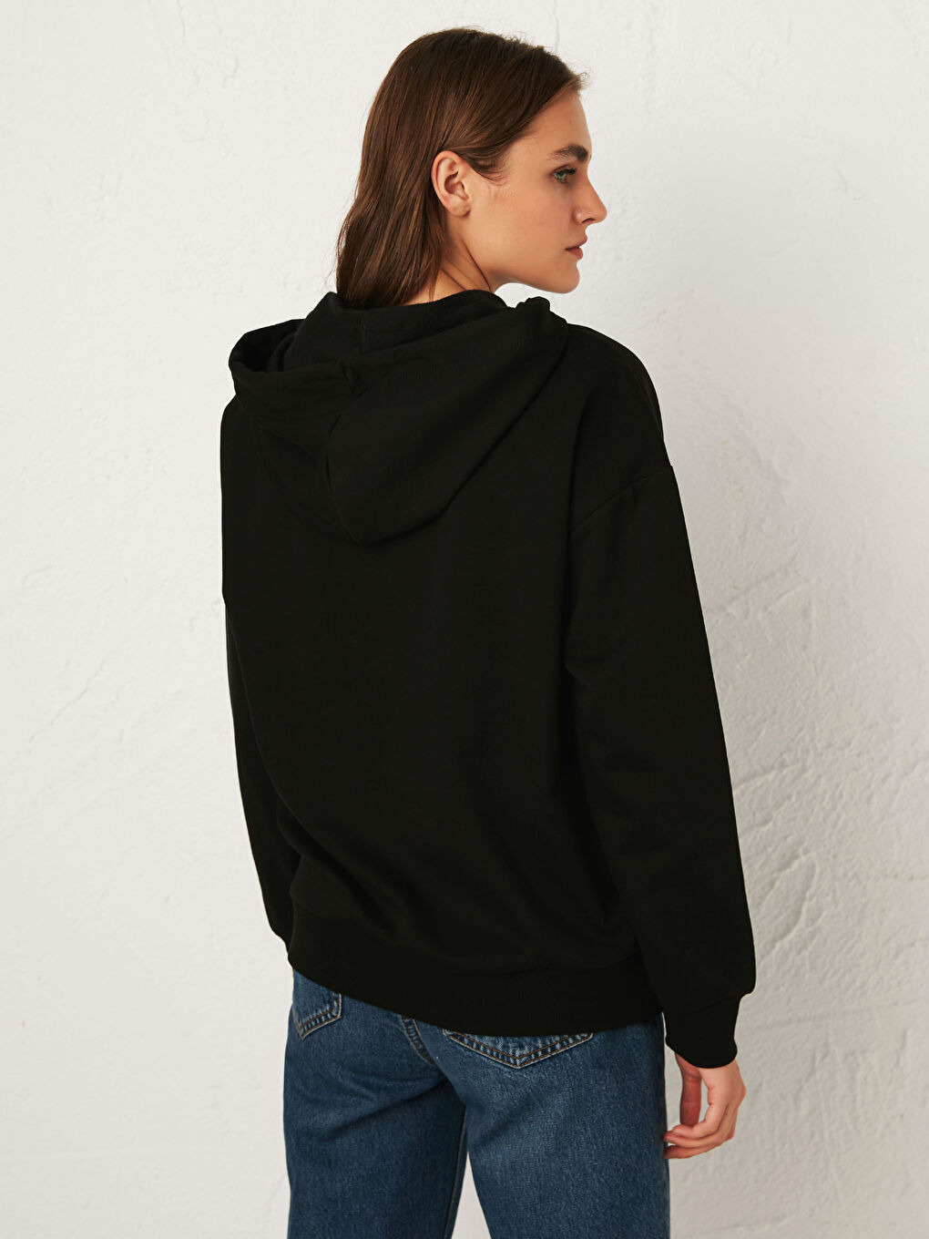 LCW Vision Yoda Printed Hoodie Sweatshirt -0WDR38Z8-CVL