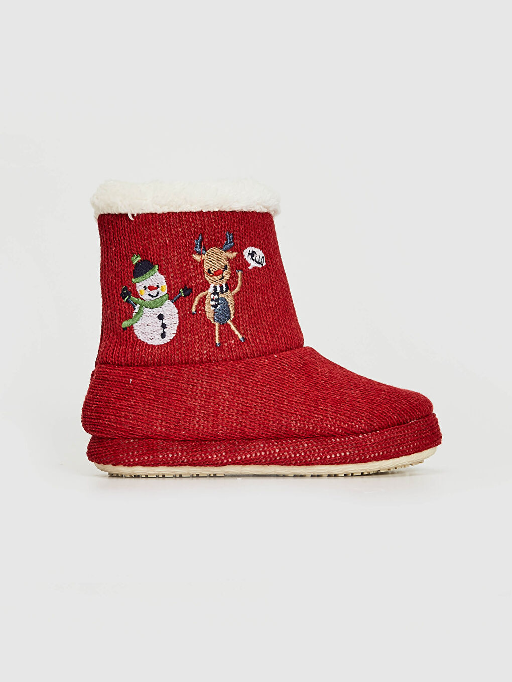 Baby Jungen Bestickte Hausstiefel-1