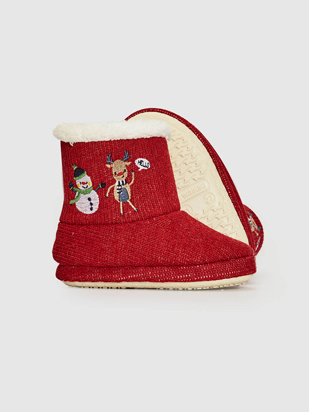 Baby Jungen Bestickte Hausstiefel-3