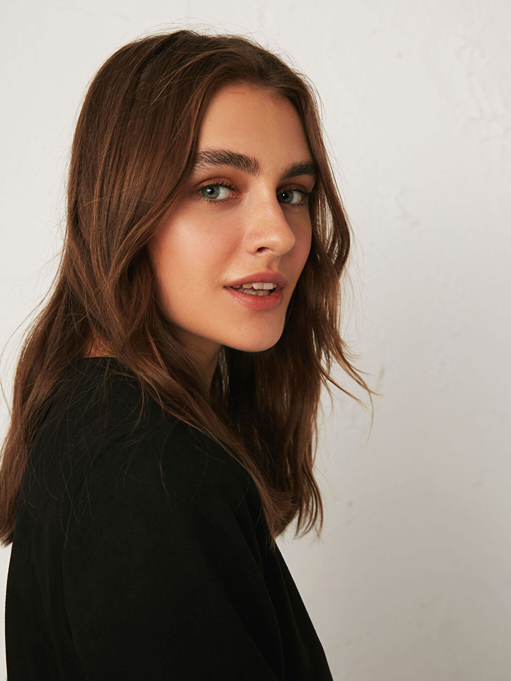 Suede Look Straight Cut Dress-3