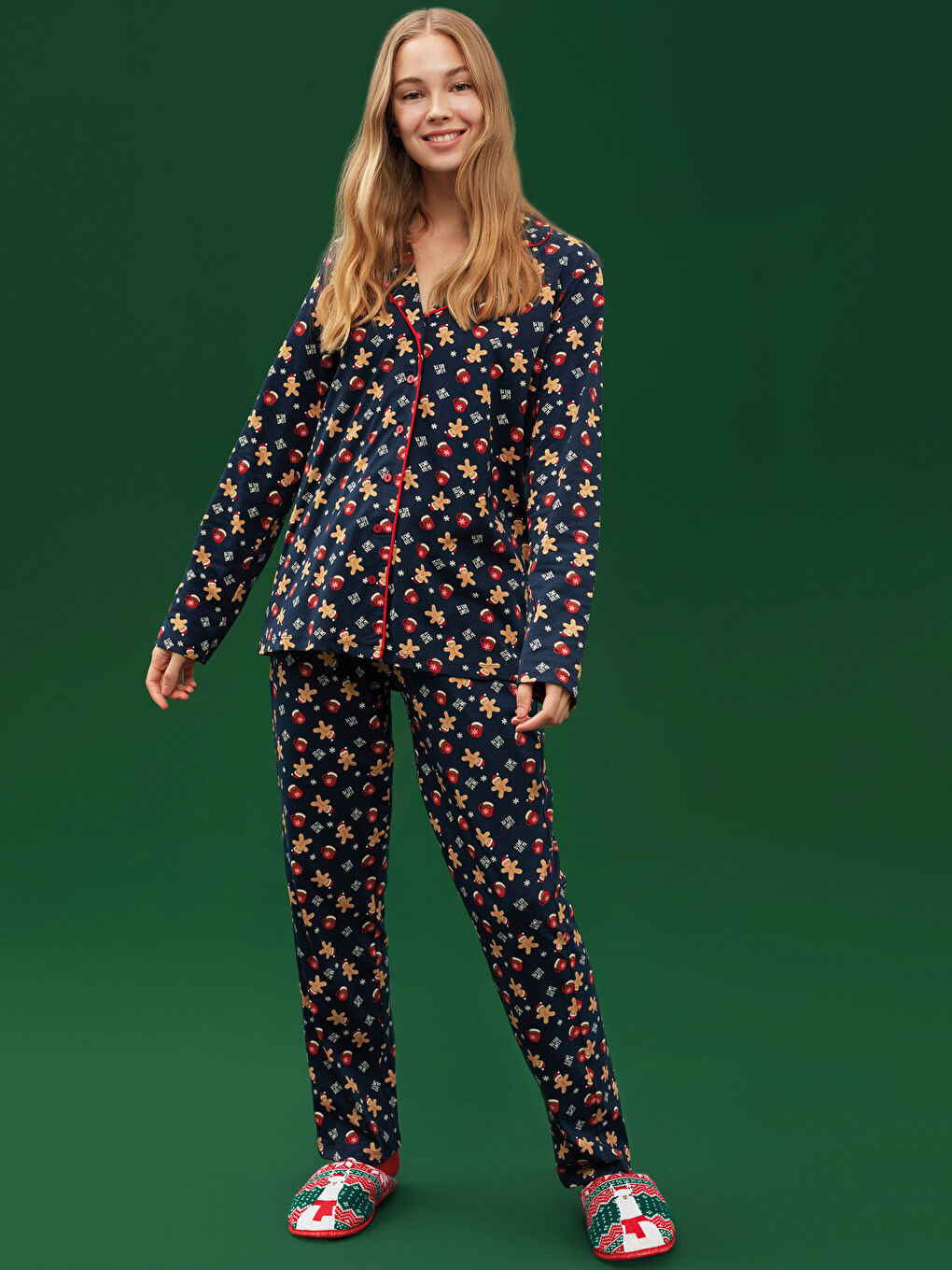 Ensemble de pyjama à thème du Nouvel An