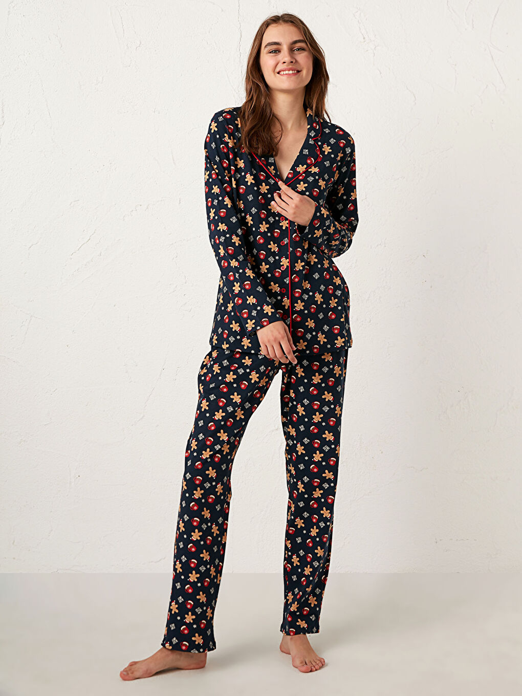 Ensemble de pyjama à thème du Nouvel An-2