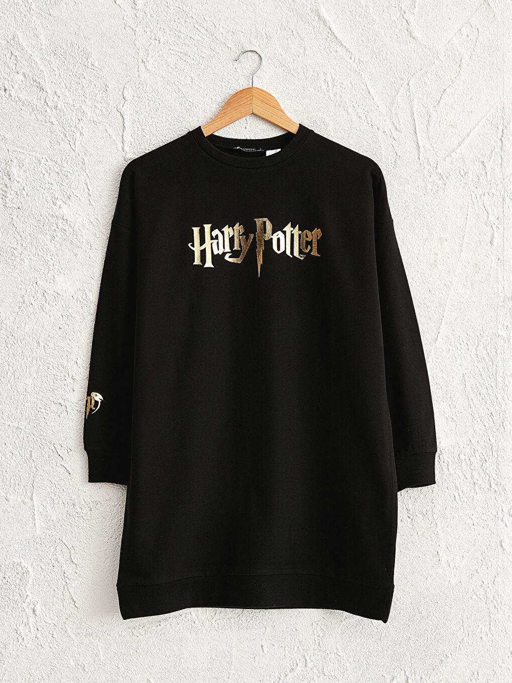 Harry Potter Baskılı Oversize Sweatshirt