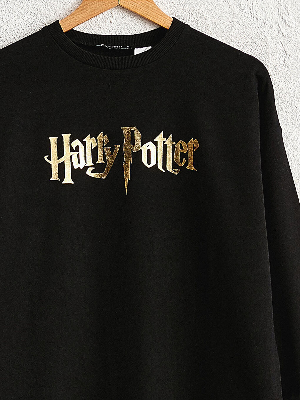 Harry Potter Baskılı Oversize Sweatshirt-2