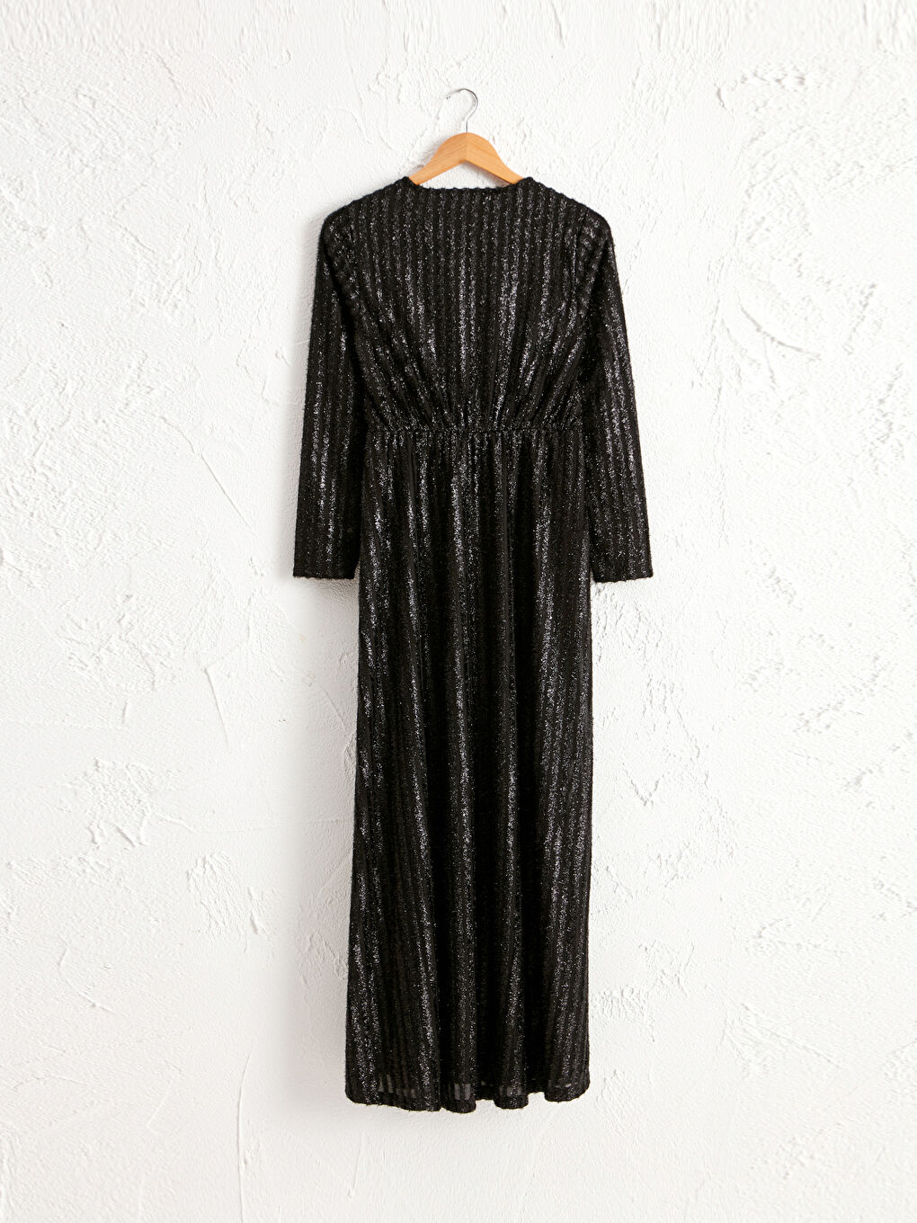 LCWAIKIKI Maternity Ärmelverziertes Helles Umstands-Maxi-Abendkleid -0WDU42Z8-CVL