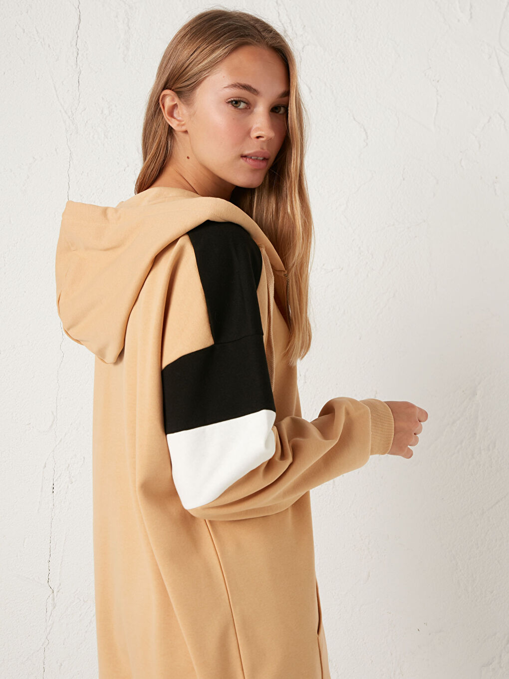 Ženska Debela Dukserica sa Kapuljačom i Rajsferšlusom-4