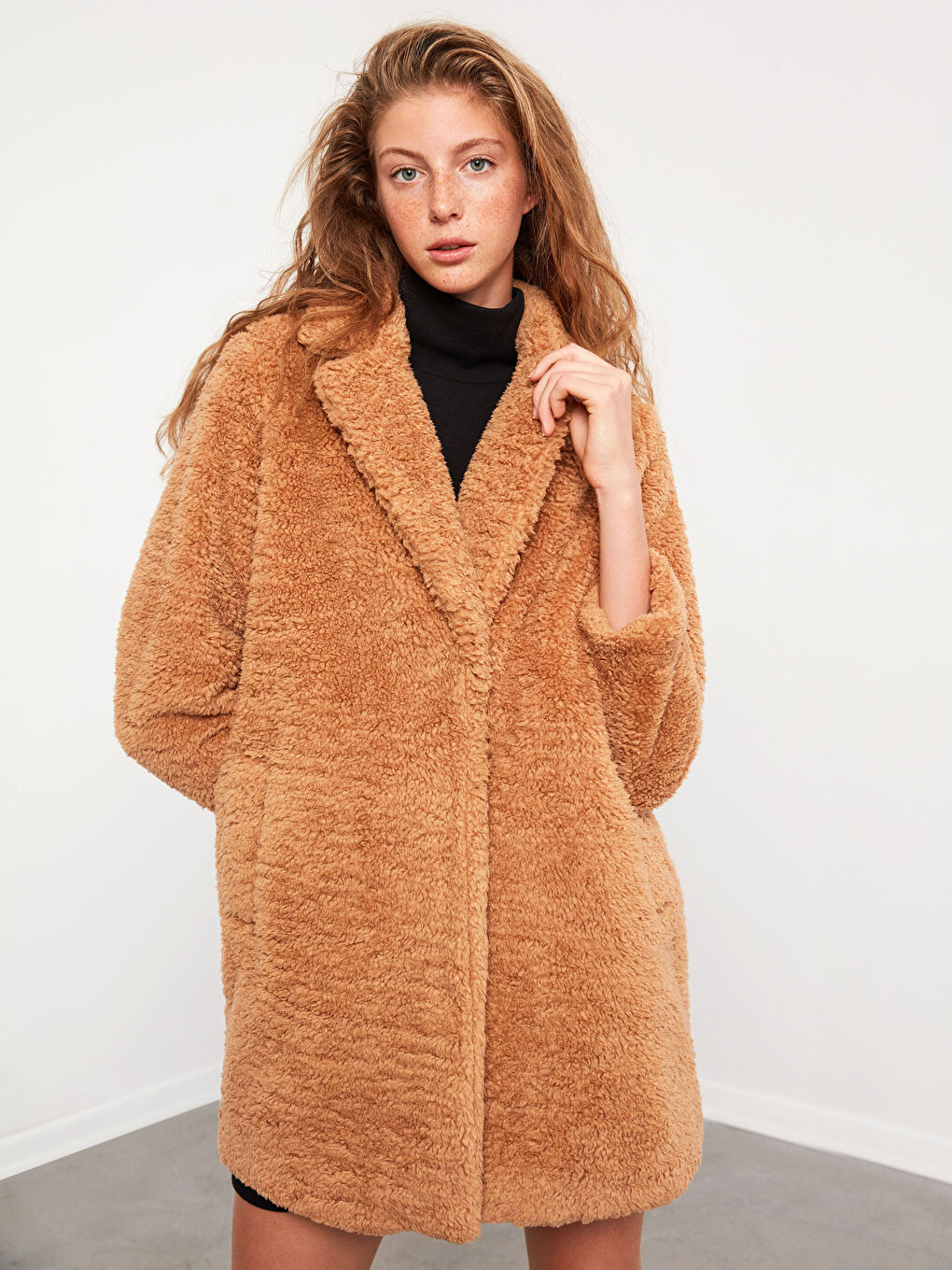 معطف قطيفة بياقة-4