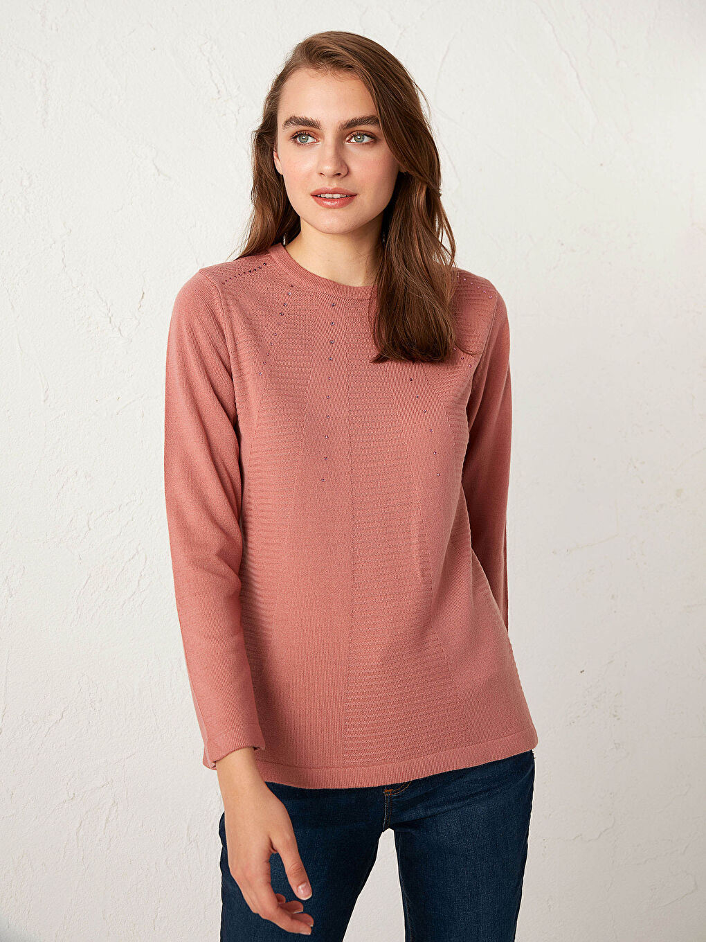 Applique Printed Tricot Jumper-1