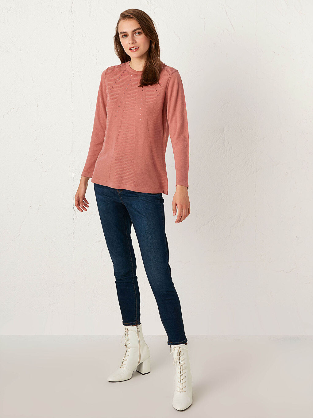 Applique Printed Tricot Jumper-2