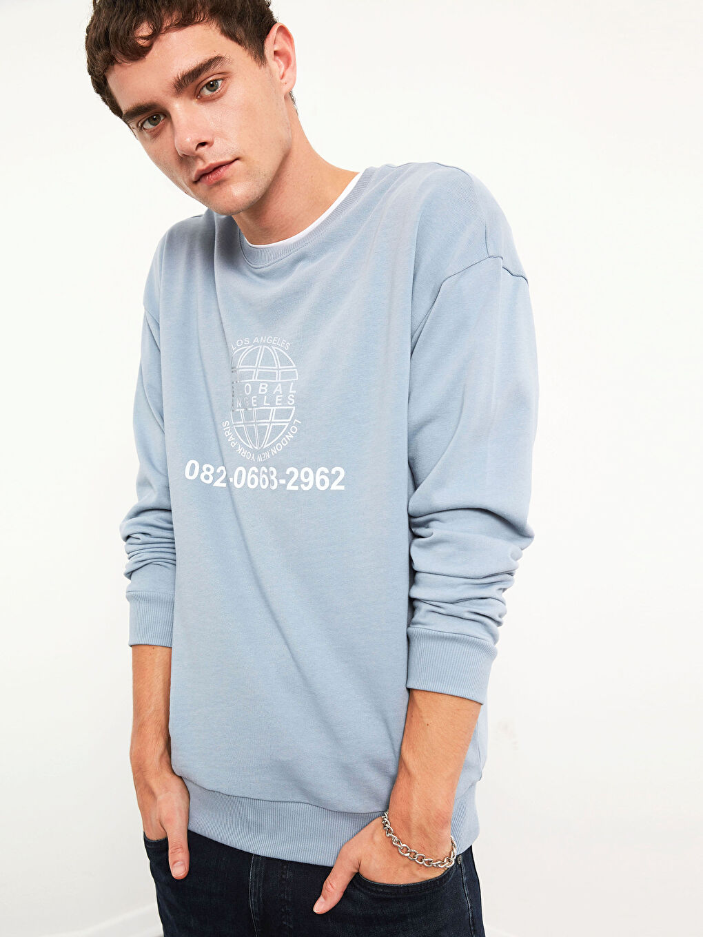 Sweat-Shirt Oversize Imprimé-1