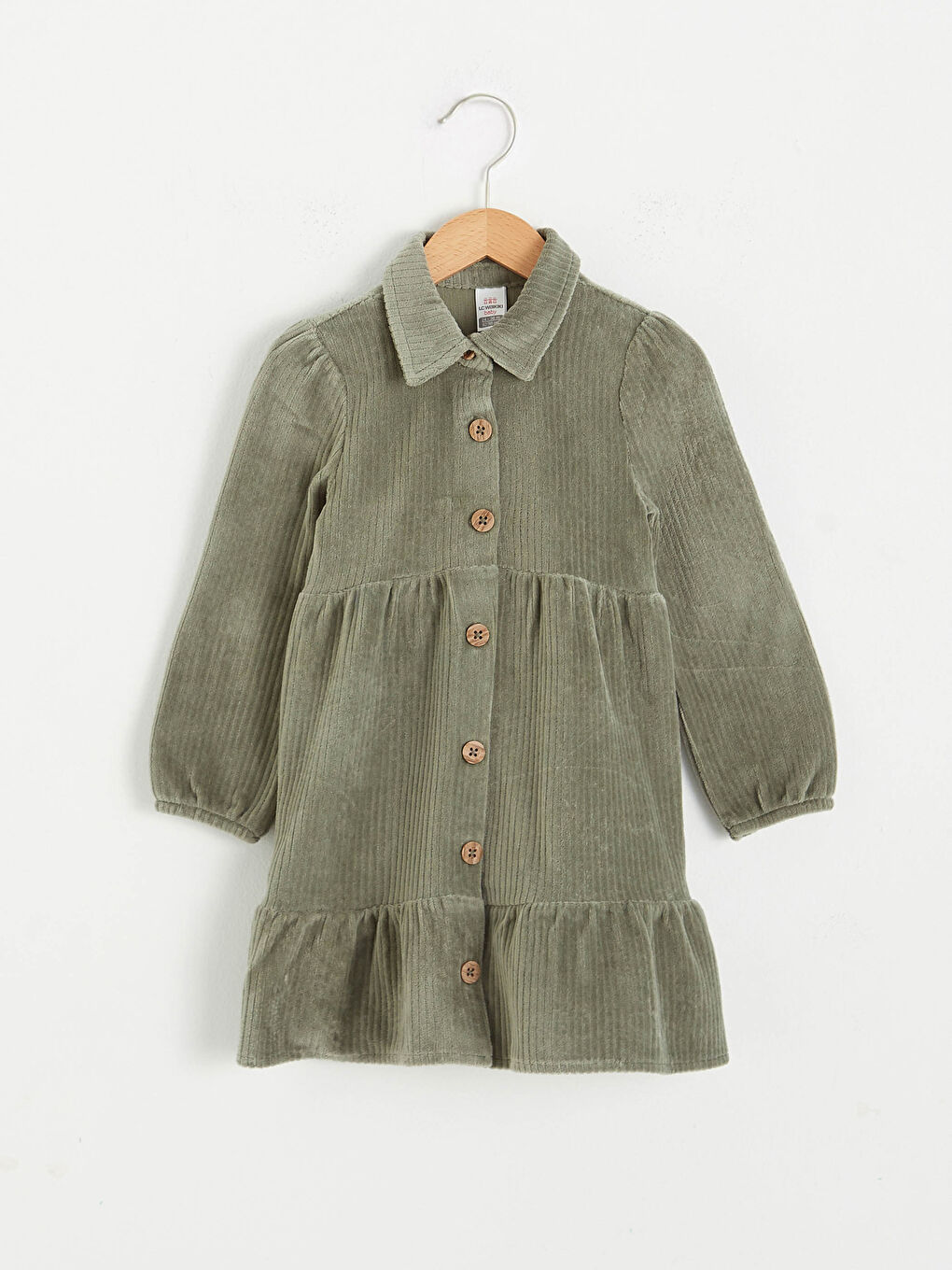 Robe en velours côtelé pour bébé fille