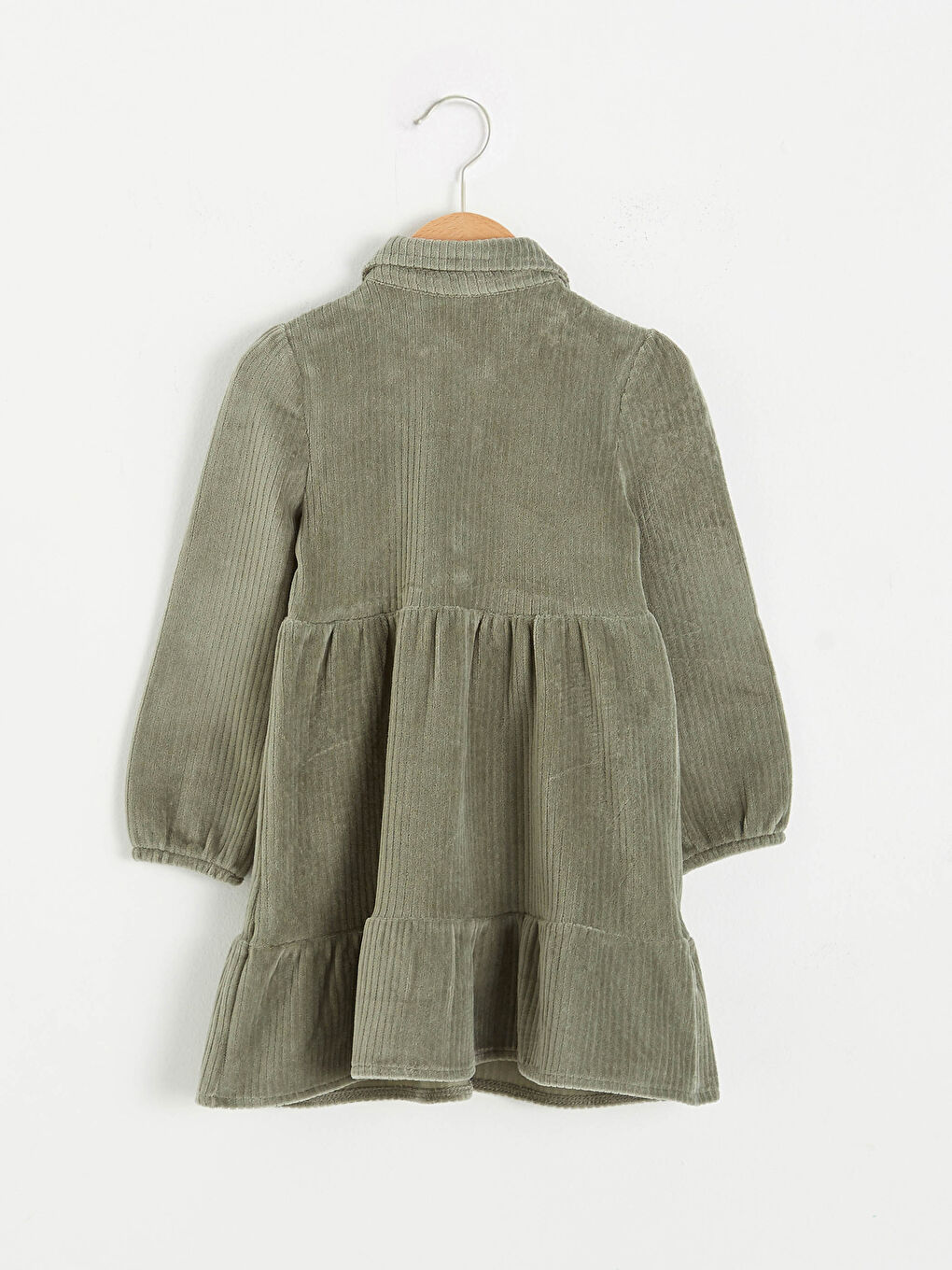 Robe en velours côtelé pour bébé fille-1