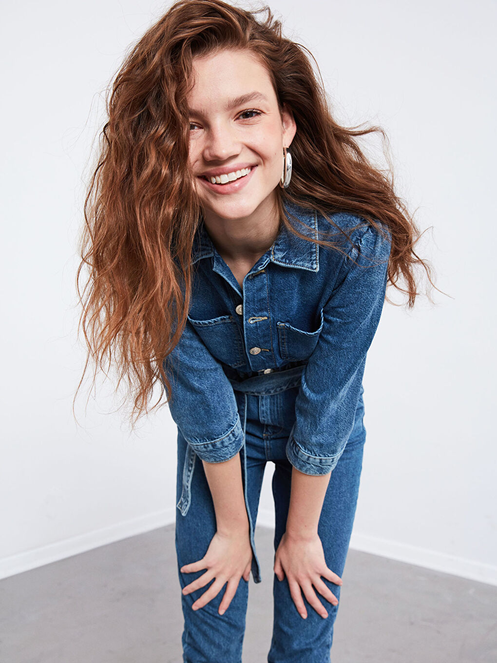 جمبسوت جينز بحزام-4