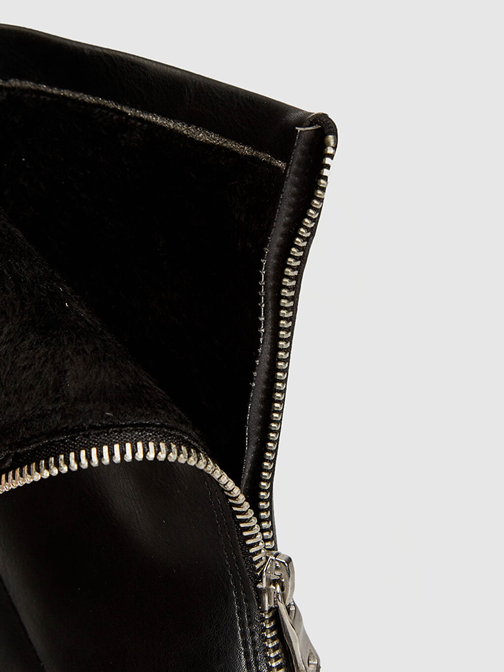 Siyah Kadın Topuklu Bilek Boy Bot-5