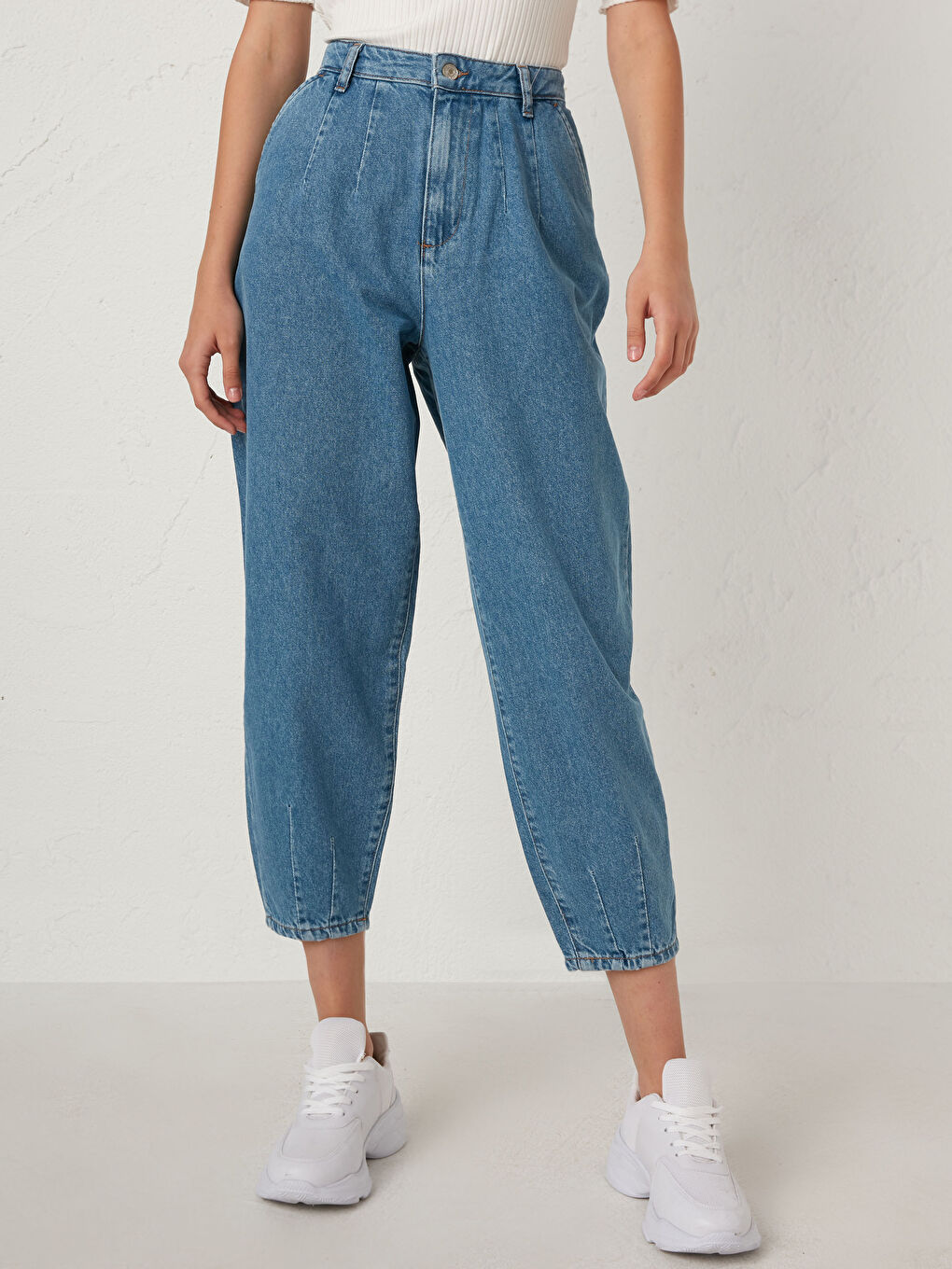 Джинсы слоучи женские-2