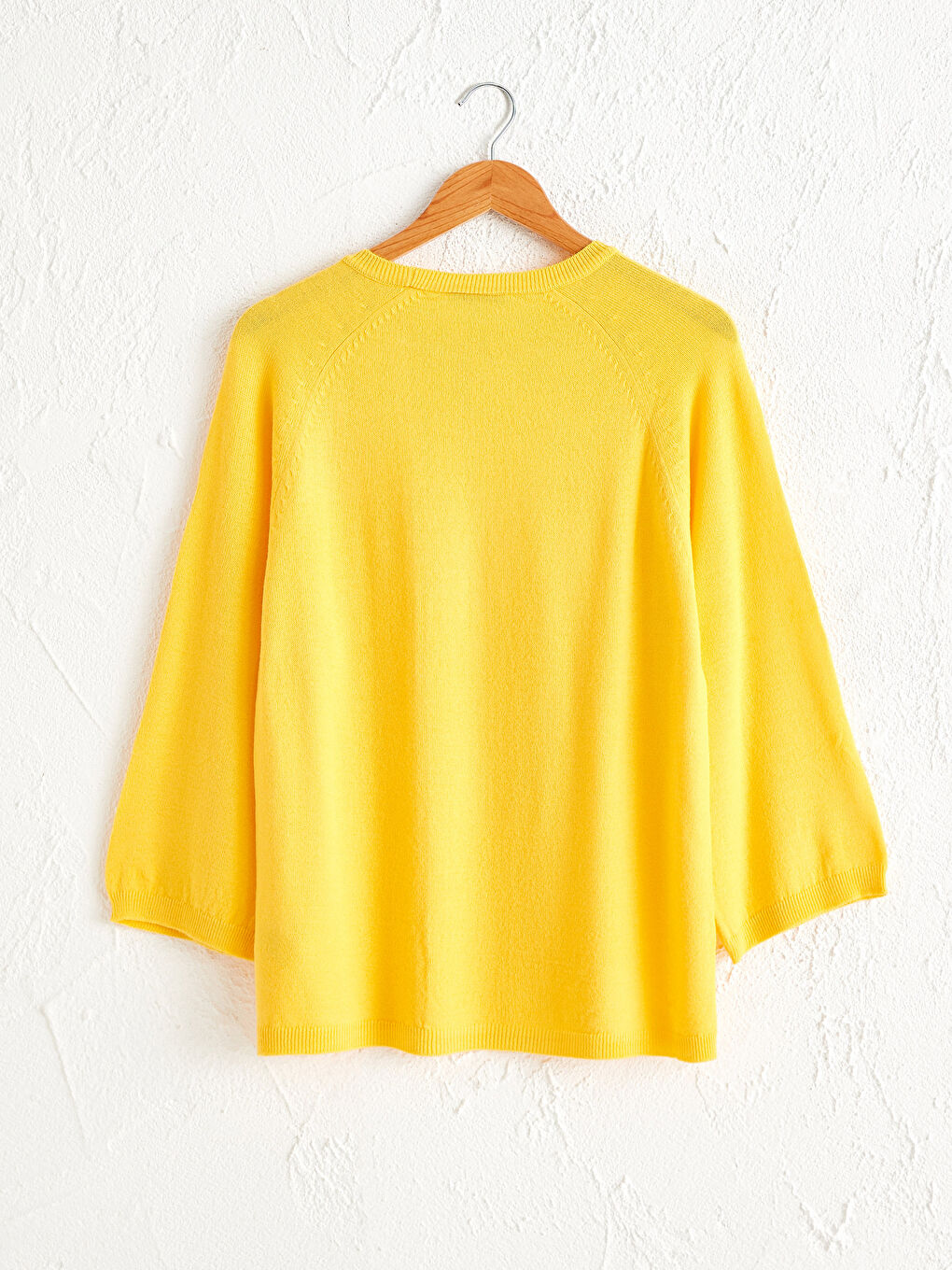 Pull-over Basique en Tricot à Col Rond-7